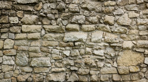 Preview: Texture of stone wall with many big brown stones