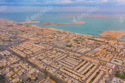 Preview: Dubai Downtown skyline, United Arab Emirates or UAE. Urban city.