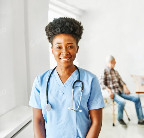 Preview: nurse doctor senior care caregiver help assistence retirement home nursing elderly woman health