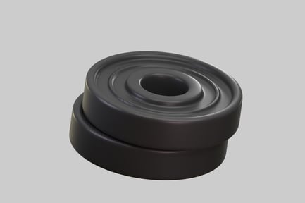 Preview: Abstract textured object.