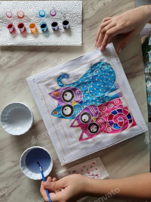 Preview: Batik colouring