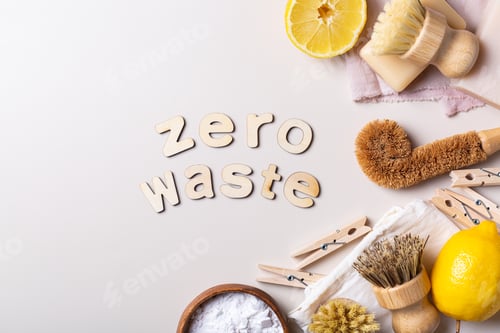Preview: Zero waste set of plastic free kitchen cleaning utensils