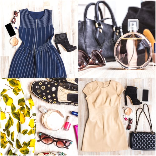 Preview: Collage of women's clothes