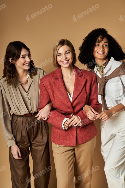 Preview: United elegance: multicultural women embracing diversity