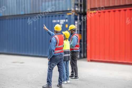 Preview: Container controllers cooperate for eco-logistics, reducing fuel consumption via smart transport.
