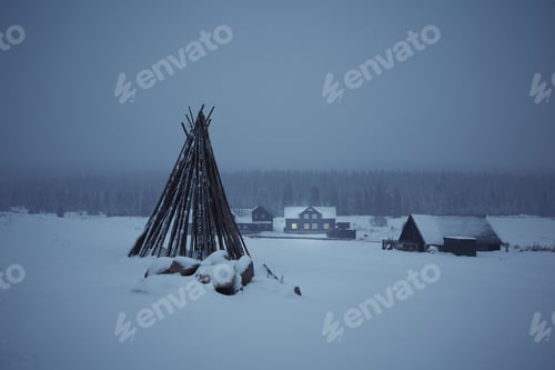 Preview: Night in mountains