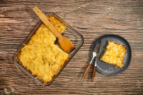 Preview: Pie with meat and potato