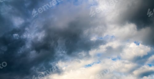 Preview: Cloud storm sky dark rain lightning thunder stormy