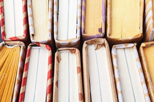 Preview: Many Books Piles
