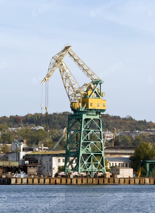 Preview: Harbour crane.