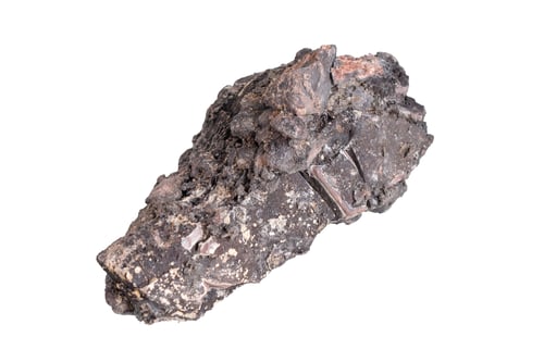 Preview: volcanic rock on white isolated background