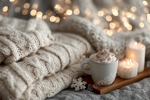 Preview: christmas flat lay background