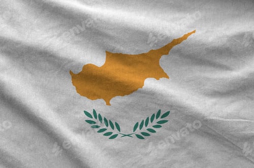 Preview: Flag of Cyprus Texture Close Up Detail
