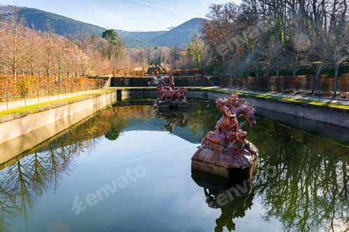 Preview: Gardens of La Granja de San Ildefonso, Segovia, Castilla y Leon, Spain