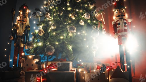 Preview: Christmas Tree With Nutcracker