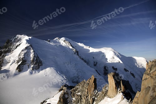 Preview: Mountains in french alps near mont blanc