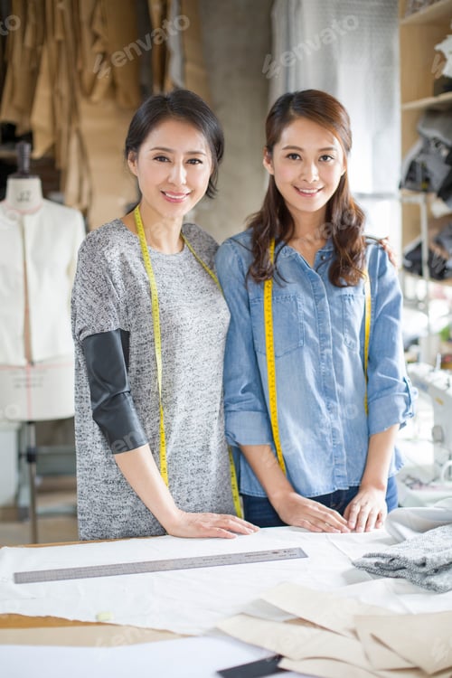 Preview: Two female fashion designers