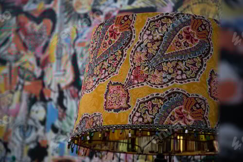 Preview: oriental decorated vintage night lamp