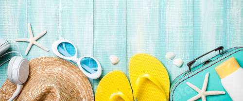 Preview: Summer holiday and travel background