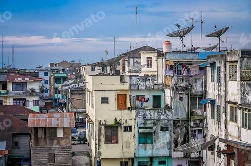 Preview: View of Berastagi town