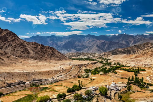 Preview: View of Indus valley in Himalayas near Likir
