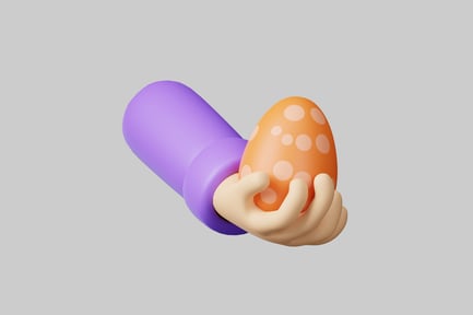 Preview: Hand Holding an Egg