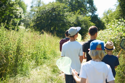 Preview: Group of boys in field