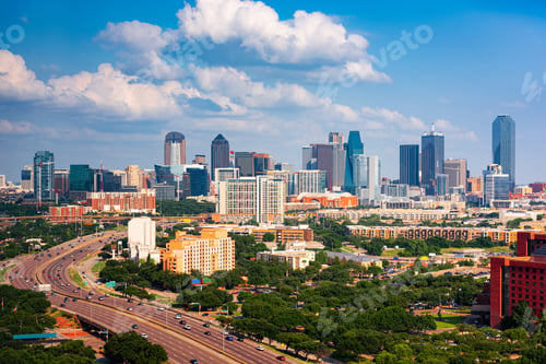Preview: Dallas, Texas, USA Downtown Skyline