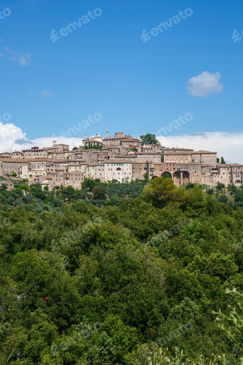 Preview: View of Amelia, historic city in Umbria, Italy