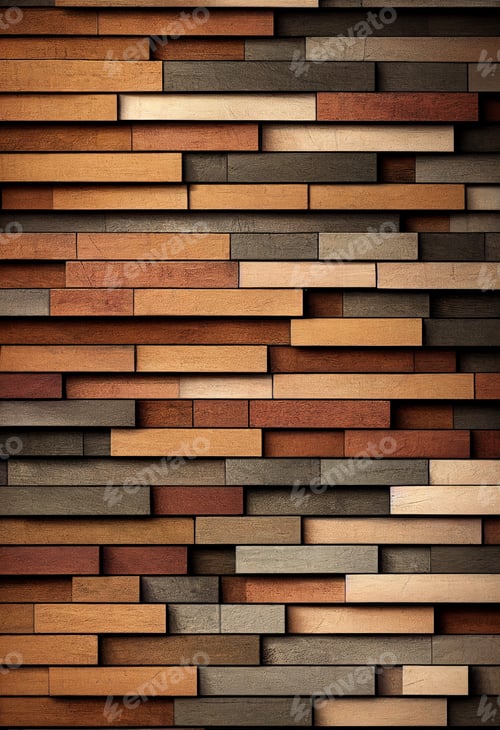 Preview: Slate tiled gray wood texture background with copy space. The view from the top. Natural raw planed