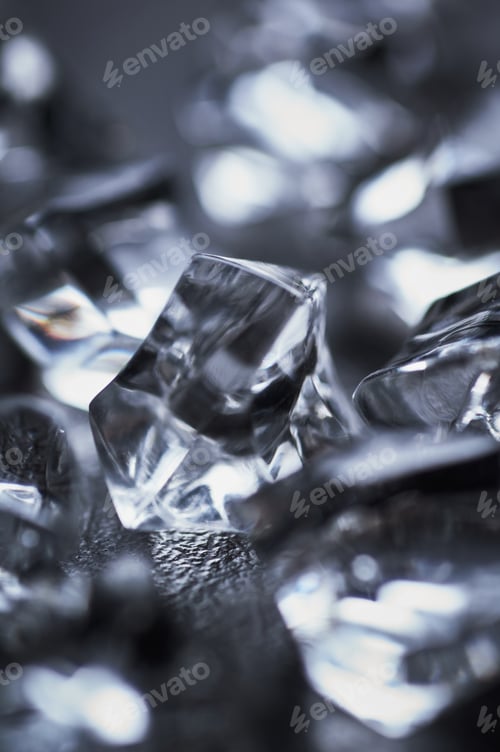 Preview: Close-up view of the crystal cubes