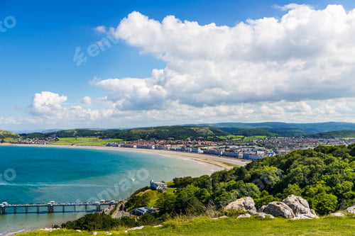 Preview: Llandudno Sea Front in North Wales, United Kingdom