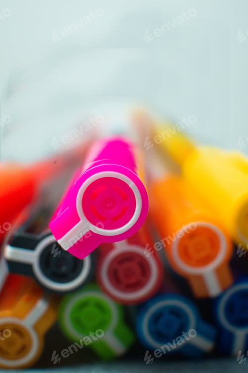 Preview: Colorful markers