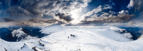 Preview: Panoramic winter landscape