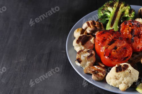 Preview: Grilled vegetables