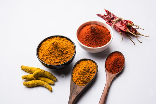 Preview: Turmeric and Chilli Powder