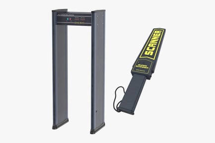 Preview: Airport Security Kit: Walk-Through and Handheld Metal Detectors