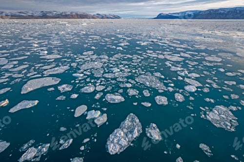 Preview: Sea Ice in a Glacial Fjord