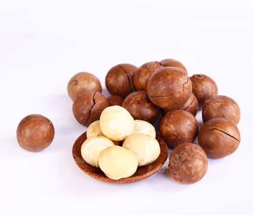 Preview: Natural organic macadamia nuts, healthy eating