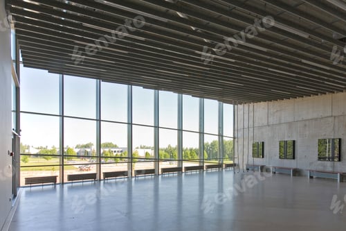 Preview: Empty Lobby in a Modern Building