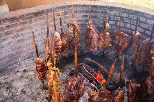 Preview: Lamb, pork and chicken on the spike, Monterrey's great food, Cabrito