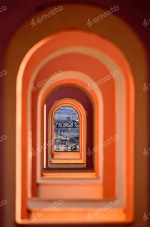 Preview: arch tunnel background portal
