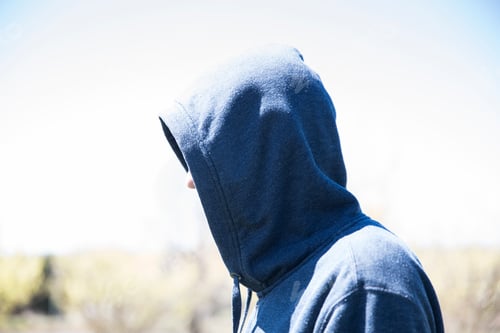 Preview: Man in a hoodie