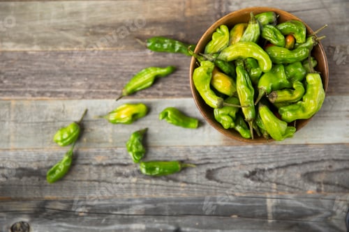 Preview: Bowl of Shishito Peppers