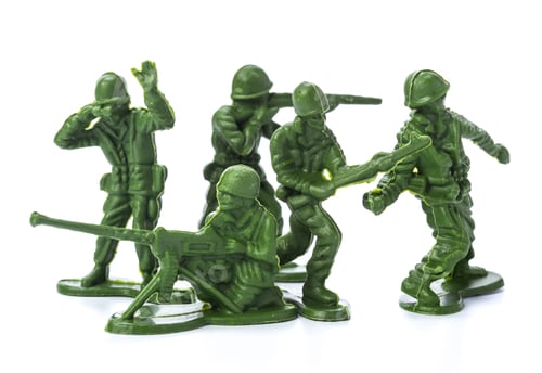 Preview: Collection of traditional toy soldiers