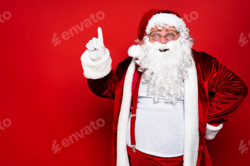 Preview: Funny Santa Claus portrait