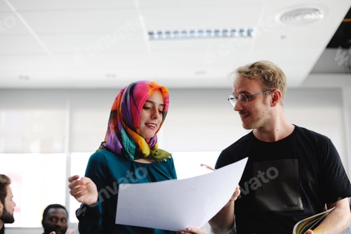 Preview: Startup Business Team Brainstorming on Meeting Workshop