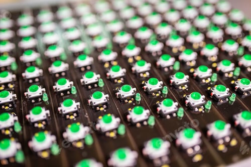 Preview: Panel of LED light indicators is in the production