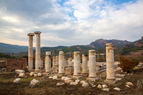 Preview: The Temple of Artemis, Sardes (Sardis) Ancient City - Manisa, Turkey