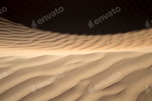 Preview: Desert landscape in the UAE, sand dunes textured pattern